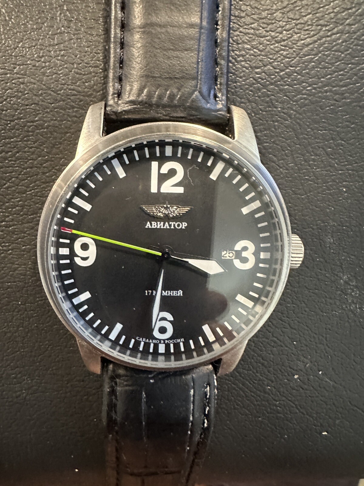 Russian watch Poljot Pilot Automatic RUSSIAN AVIATOR PYOTR NESTEROV