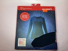 Uniqlo Heattech Women Ultra Warm Crew Neck Long Sleeve T-Shirt In Size L New