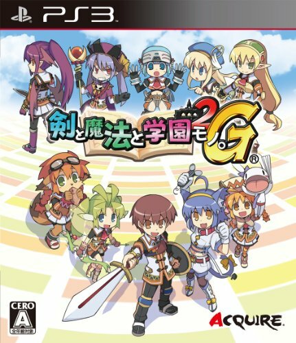 Used Ps3 Playstation 3 Ken To Mahou To Gakuen Mono 2g Japan Import Ebay