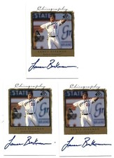 Lance Berkman Upper Deck SP Prospects Chirography Auto (set of 4)