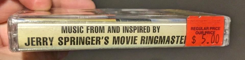 Jerry Springer's Movie Ringmaster Cassette Tape SEALED MC Breed 2pac Ice-T - Image 3 of 4