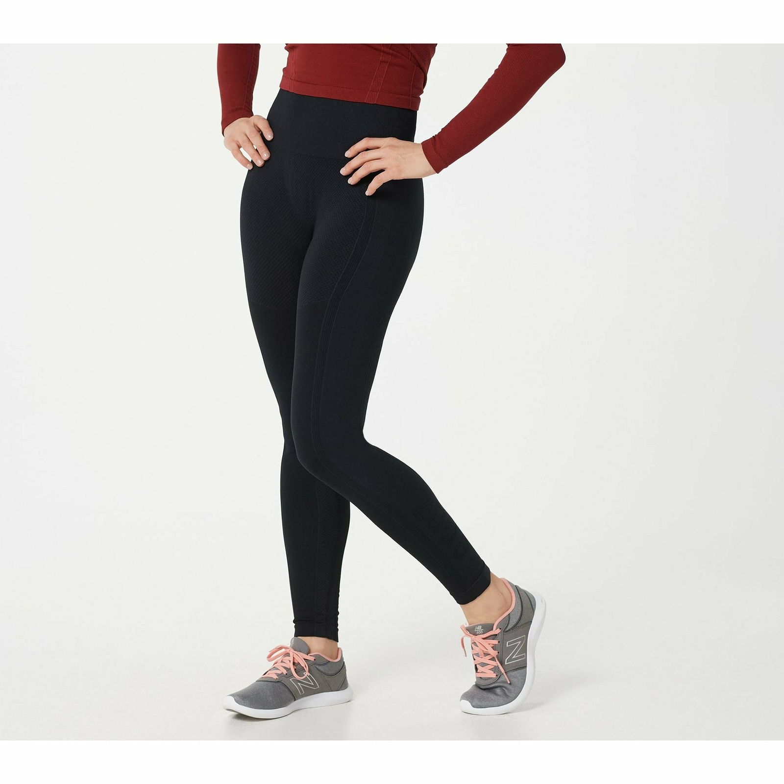 zuda Petite Seamless Leggings (Black, Petite XL/1X) A393229 RBO | eBay