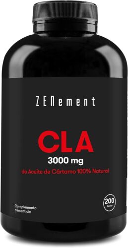 CLA 3000 mg (3 softgels), da Olio di Cartamo 100% Naturale, 200 Softgel |...  - Foto 1 di 7
