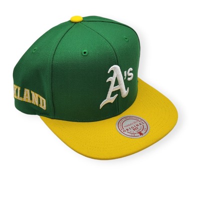mitchell and ness oakland a's hat