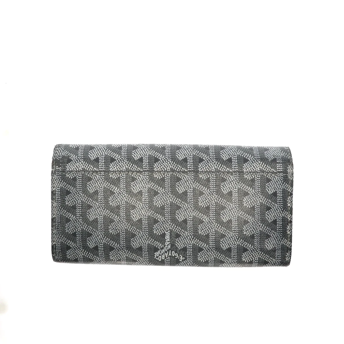GOYARD Wallet in Grey Canvas