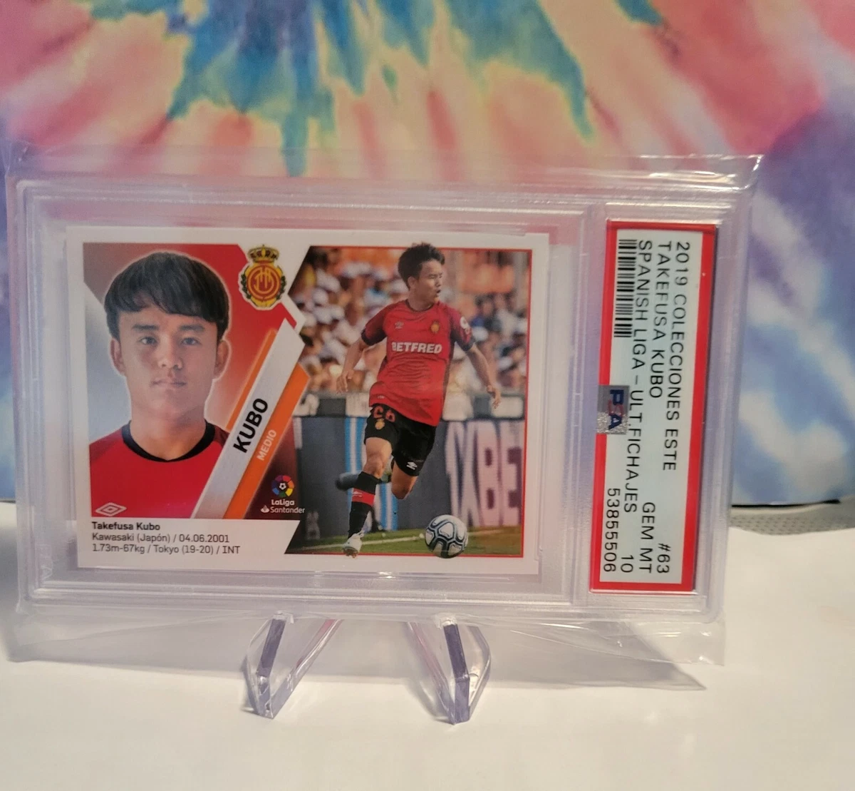 2019-20 Panini Colecciones Este Liga Stickers - Takefusa Kubo #63