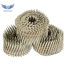 3600Piece 15 Degree Wire Coil 2-1/2” × .09” Ring Shank Galvanized Siding Nail