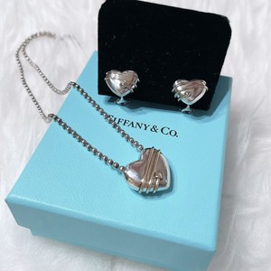 tiffany and co necklace and earring set 