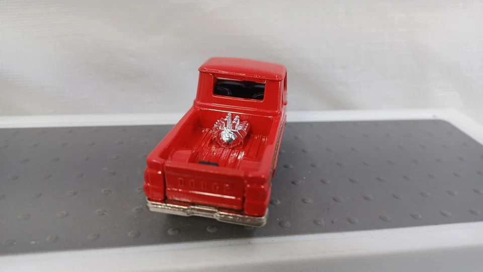 Johnny Lightning Little Red Wagon Dodge A100 Drag Truck Red Die Cast - Image 4 of 4