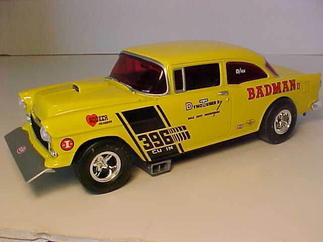 自動車 Monogram BADMAN 1955 Chevy  1/24 Monogram 1/24 Badman - 55 Chevy Dragster | MONO85-4904 – HQ