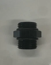 T194low -8 ORB to -8 ORB O Ring Boss Adapter AN Fitting (no Swivel) Shallow Cut