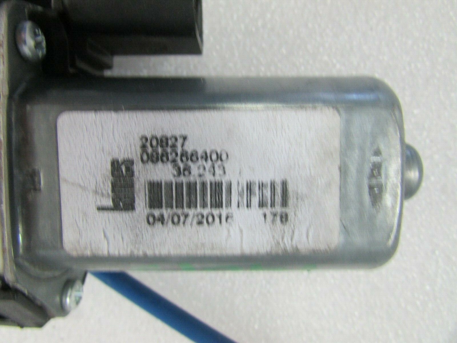 Ferrari 488, RH, Right Door Window Regulator, Used, P/N 86266400