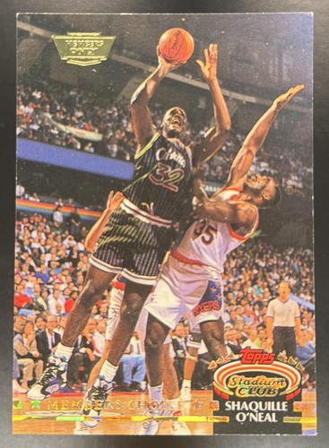 1992-93 Topps Stadium Club Members Only Stamp Rookie #201 Shaquille O'Neal