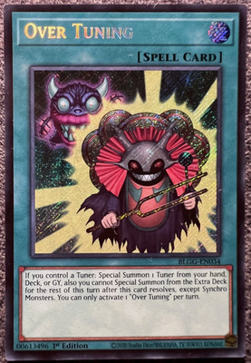 Over Tuning - BLGG-EN034 - Secret Rare - Glorious Gallery - NM/M
