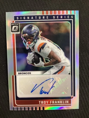 2025 Donruss Optic Troy Franklin Base (RAW)