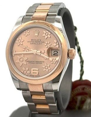 Pre-Owned Rolex Datejust 31mm - Pink Dial - 178241 Watch, S106487, Box/Card