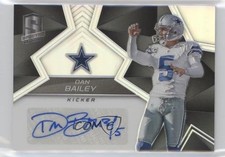 2017 Panini Spectra Signatures /99 Dan Bailey #S-DB Auto l1f