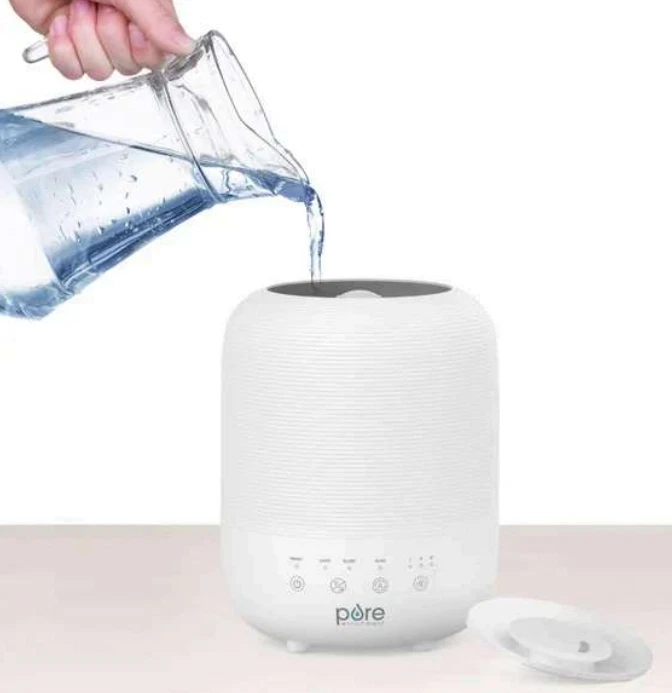 2-pk Pure Enrichment Hume Sense Top Fill Humidifier 3L Tank Sense Warm & Cool - Image 3 of 4