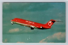 New York Air DC-9-32, Plane, Transportation Antique Vintage Souvenir Postcard