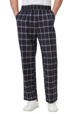 Mens Baggy Chef Pants Restaurant Work Elastic Waist Pockets CFM2012 Uniform