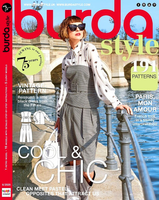 BURDA STYLE MAGAZINE UK | AUGUST 2025 | 191 PATTERNS