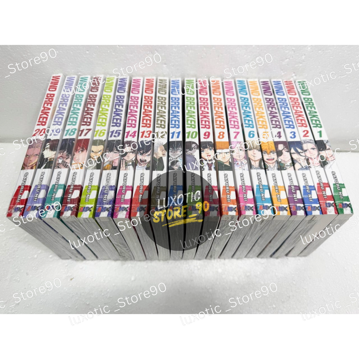 Wind Breaker Manga Volume 1-21 FULL SET English Comic by Satoru