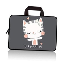 11 11.6 12.1 12.5 inch Laptop Carrying Bag Chromebook 11-12.5 inch Cute Cat