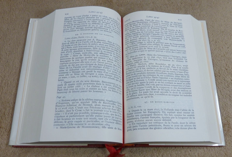 LA PLEIADE : MADAME DE SEVIGNE - LETTRES 1 2 & 3 / 1972-80 - Photo 2/4