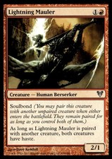 2012 Avacyn Restored Lightning Mauler Expansion/Uncommon #144