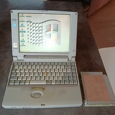 * Vintage/Collection* Toshiba 210Cs 11.6'  166Mhz 32Mo 1.3Go Windows 98 !! - Tbe