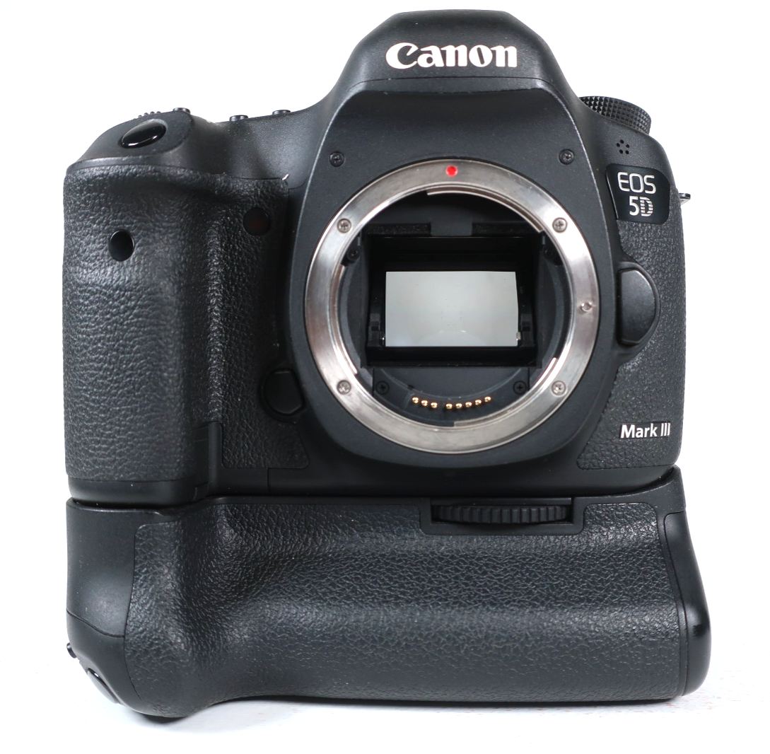 📷 Canon EOS 5D Mark III DSLR Camera Body + Grip – Full Frame