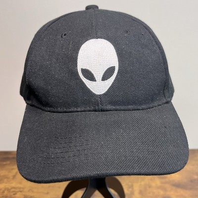Alienware Cap Hat Adult Fitted OSFM Black E.T. Alien Outer Space Area 51
