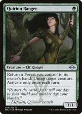 1x Quirion Ranger (Foil Etched) - NM - See Pic for Set - SPARROW MAGIC