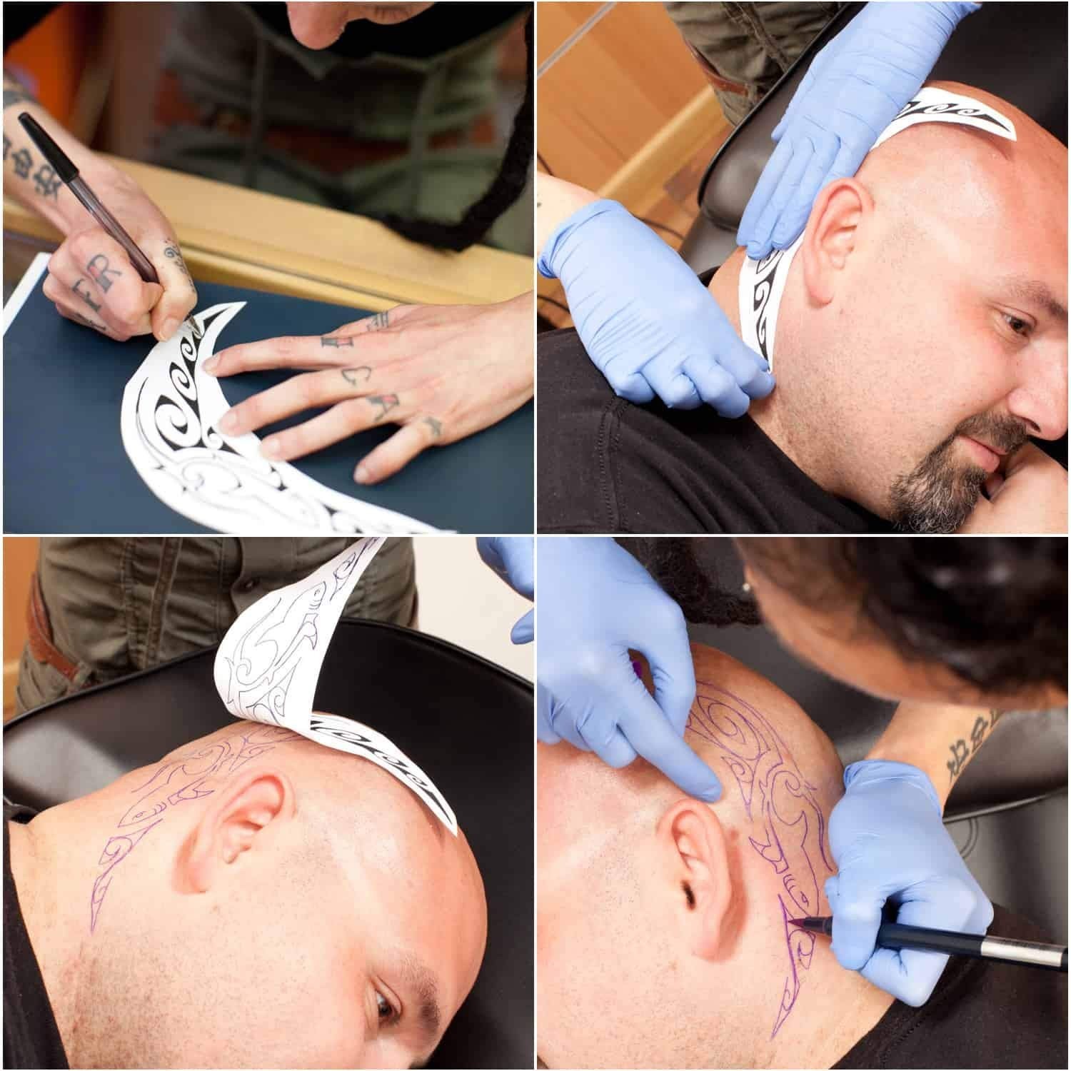 Professional Tattoo Transfer Paper - 38 Sheets, 4-Ply, Smooth Skin Transfer