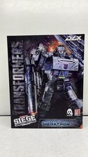 Threezero Transformers War For Cybertron Siege DLX Megatron Figure 2021 used 