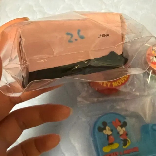 Disney Mickey Minnie Mouse Collectible Figure Toy Set 3 Pieces