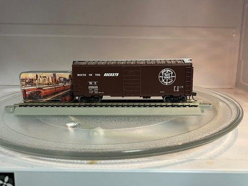Walthers Mainline HO 40' PS-1 Rock Island Box Car #25505 # 910-2373 plástico nuevo | Condition: New