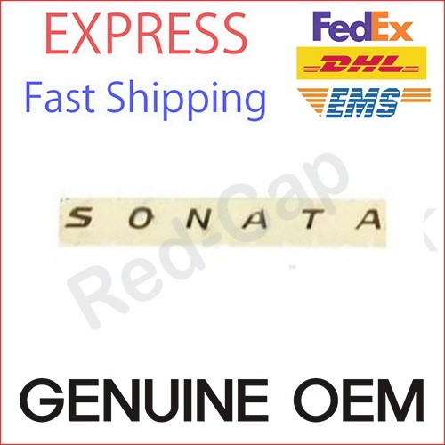 Original OEM Kofferraum Hinten *Sonata* Typenschild 2018-2019 Hyundai Sonata ...-image