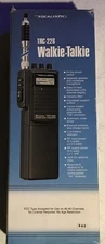 Realistic TRC-226 40-Channel Portable Walkie Talkie Black - New Open Box