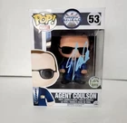 Marvel Agent Coulson Funko Pop #53 signed Stan Lee w/ Excelsior Hologram and COA