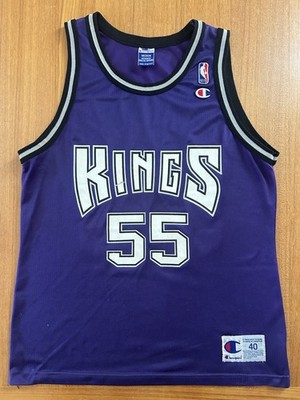 Vintage Jason Williams Champion Jersey Purple Sacramento Kings