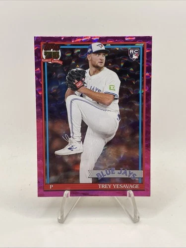 2026 Topps Series 2 Trey Yesavage Pink Crackle (RAW)