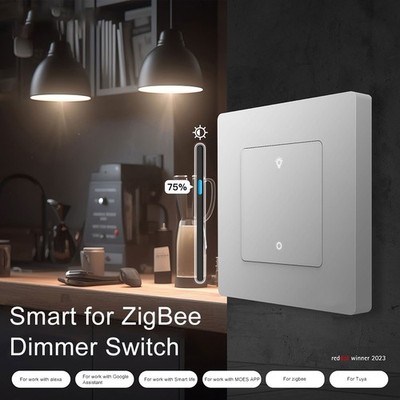 Wireless For Zigbee Light Dimmer Switch for App Control and Power Outage Memory