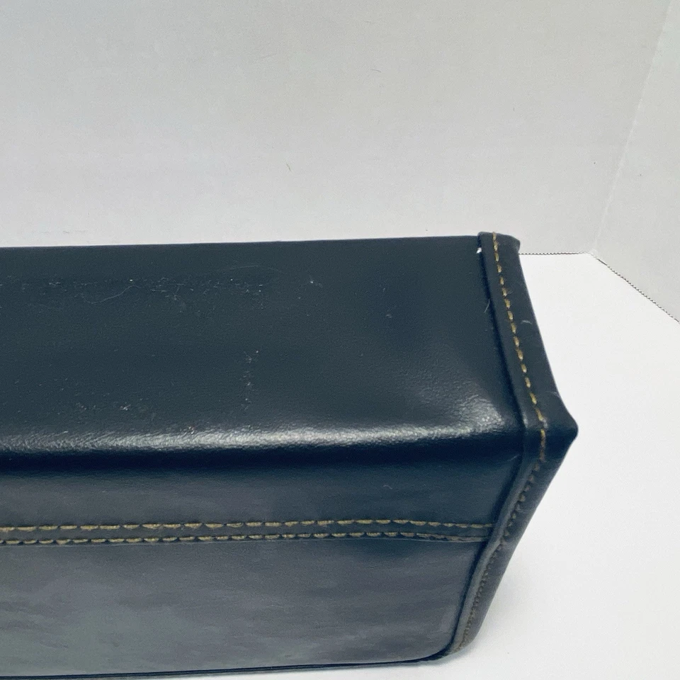 Case Logic 72 CD/DVD Black Storage Binder Leather like Vintage Blu-Ray/games - Image 2 of 4