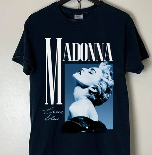 Madonna True Blue Celebration Tour 2023 Vintage T Shirt - Picture 1 of 6