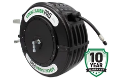 LockNLube PRO Retractable Grease Hose Reel