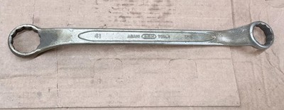 ASAHI TOOLS DOUBLE ENDED RING SPANNER Wrench Offset 41mm X 36mm Japan 