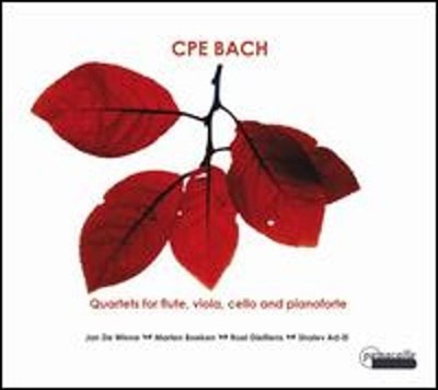 C.P.E. Bach: Quartets for Flute, Viola, Cello & Piano by Jan de Winne: New