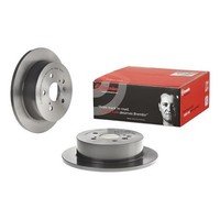 2X Brembo Bremsscheiben 291Mm Voll Hinten Passend FÜR Toyota Avensis Previa