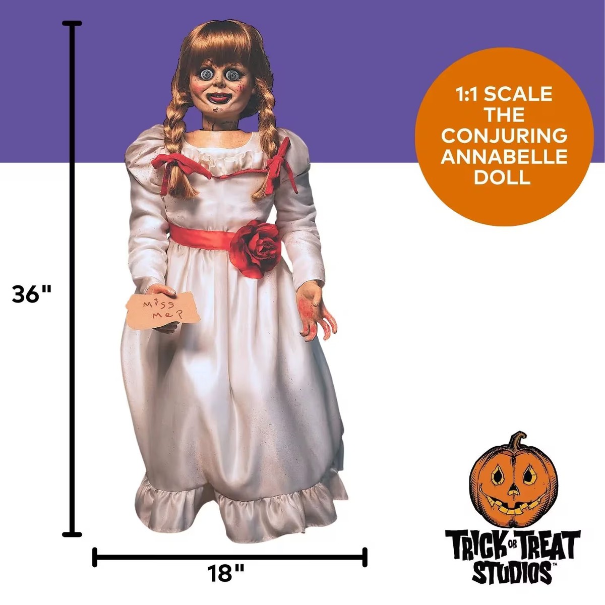 Trick or Treat Studios Conjuring Annabelle Doll Halloween Prop